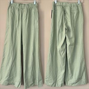 NWT Nordstrom Wit&wisdom linen high rise wide leg pants S